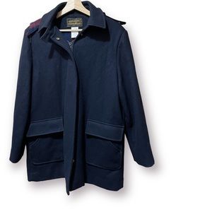 Vintage Eddie Bauer Mens Wool Pea Coat